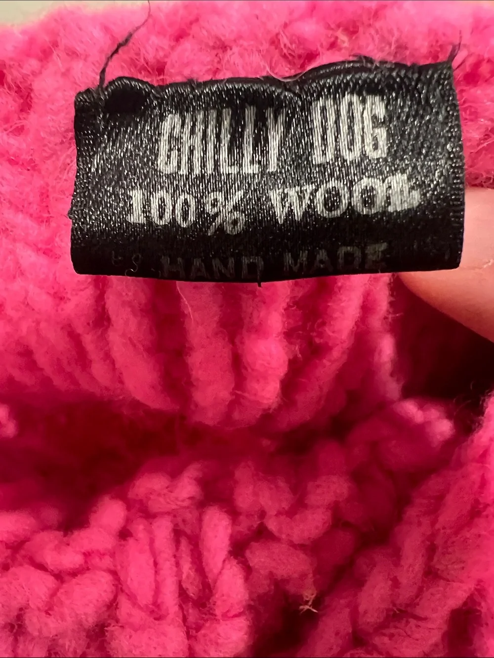 Pink Dog sweater